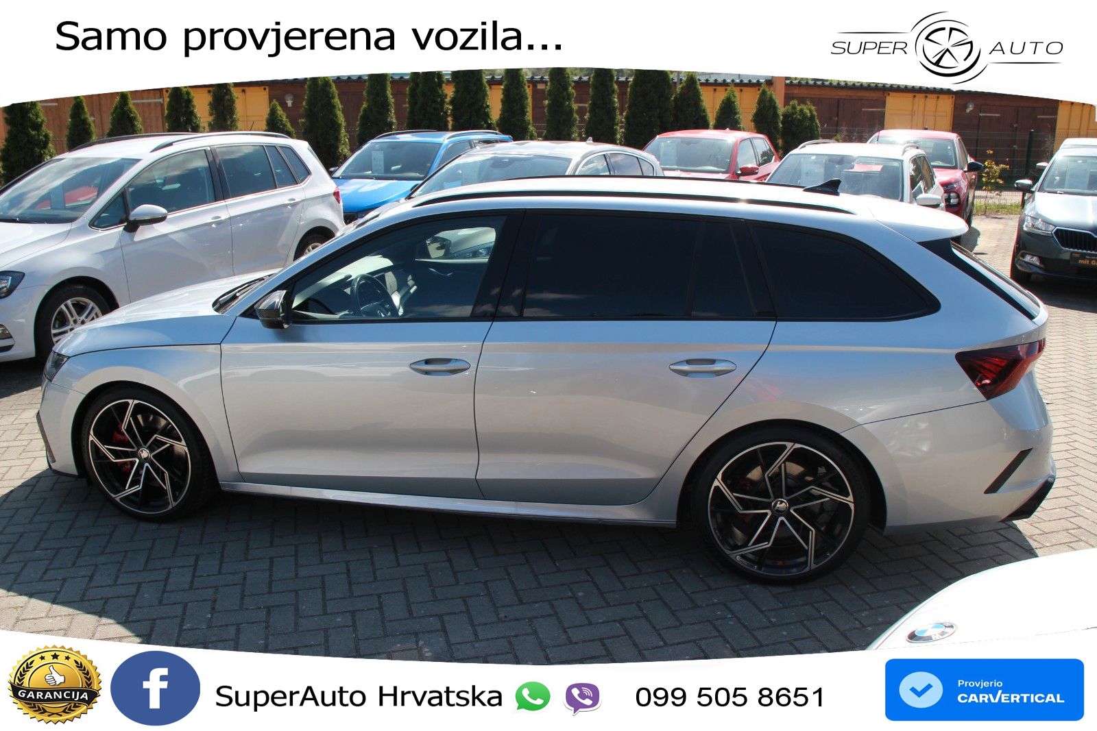 Škoda Octavia Combi RS 2.0 TSI (245 KS) DSG LED+GR SJED+ACC