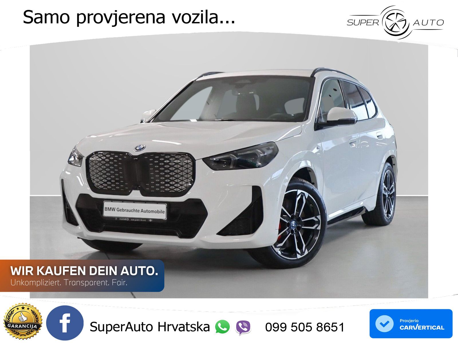 BMW iX1 68 kWh (313 KS) xDrive30 LED+GR SJED+ACC