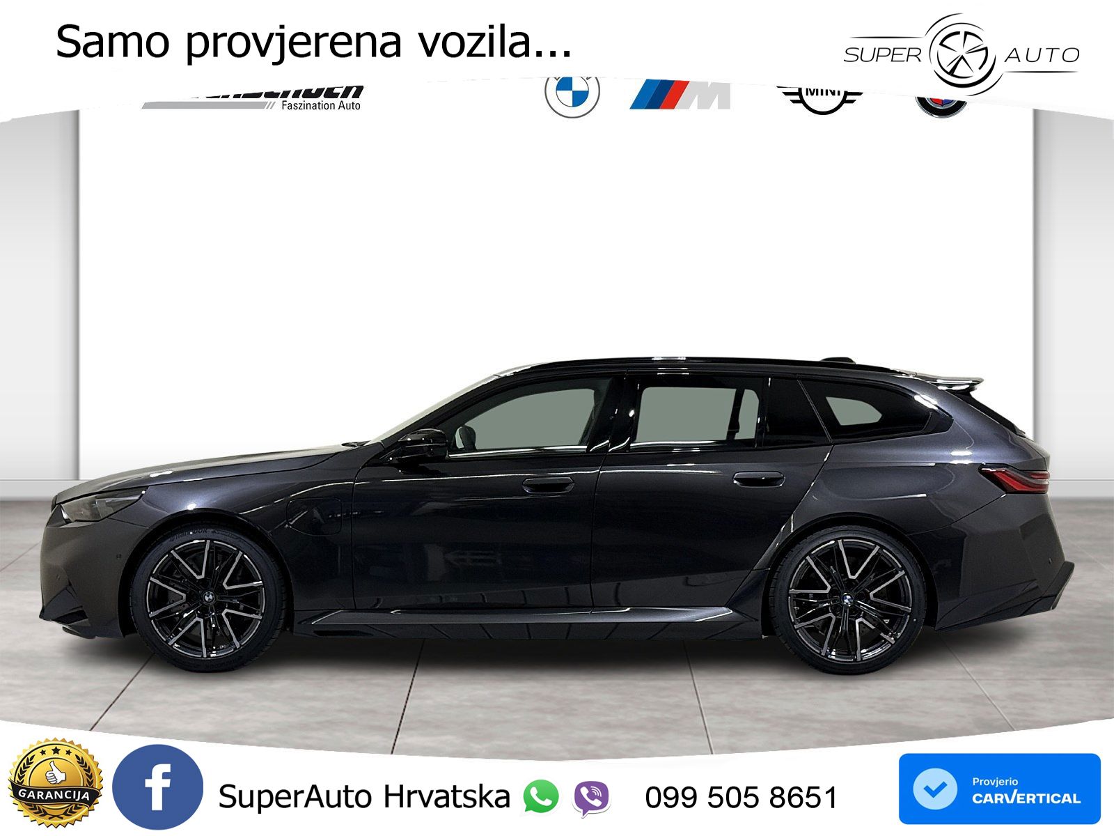BMW M5 Touring 4.4 V8 (727 KS) xDrive Steptronic ACC+HEAD+4xGR SJED+360+PANO