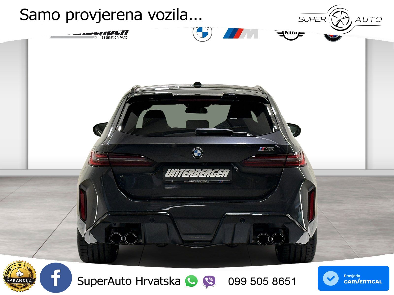 BMW M5 Touring 4.4 V8 (727 KS) xDrive Steptronic ACC+HEAD+4xGR SJED+360+PANO