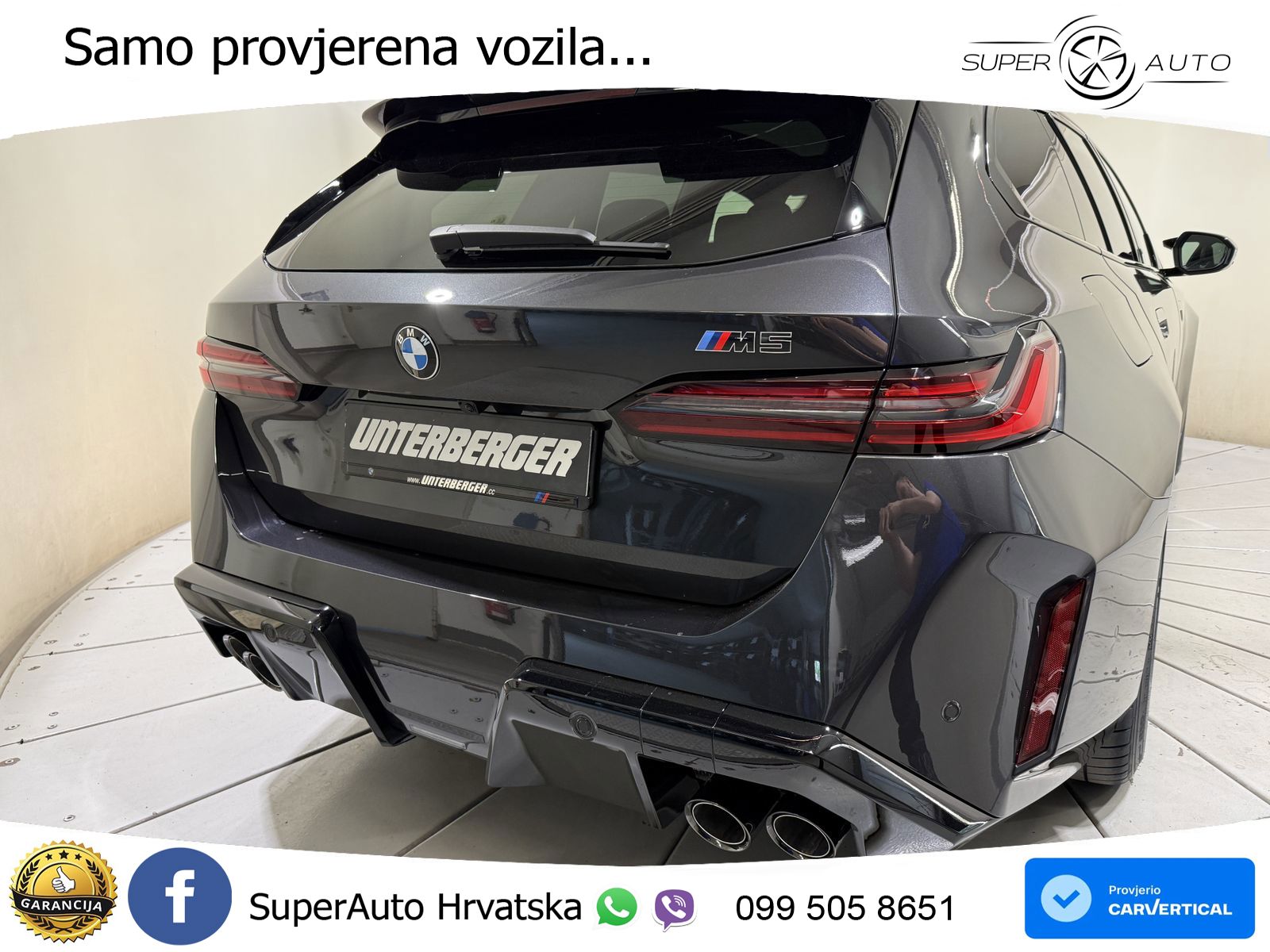 BMW M5 Touring 4.4 V8 (727 KS) xDrive Steptronic ACC+HEAD+4xGR SJED+360+PANO