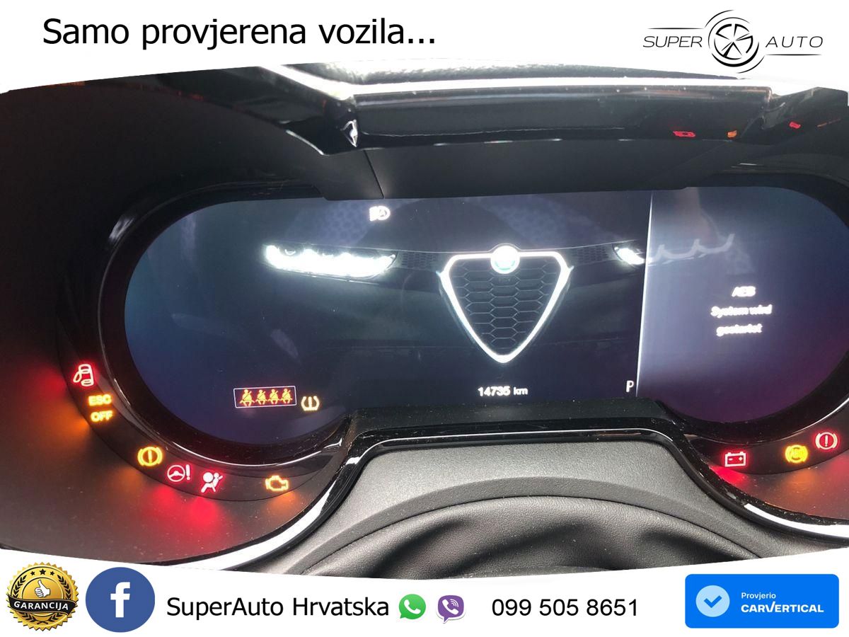 Alfa Romeo Tonale 1.5 VGT (160 KS) 48V-Hybrid TCT LED+GR SJED+ACC