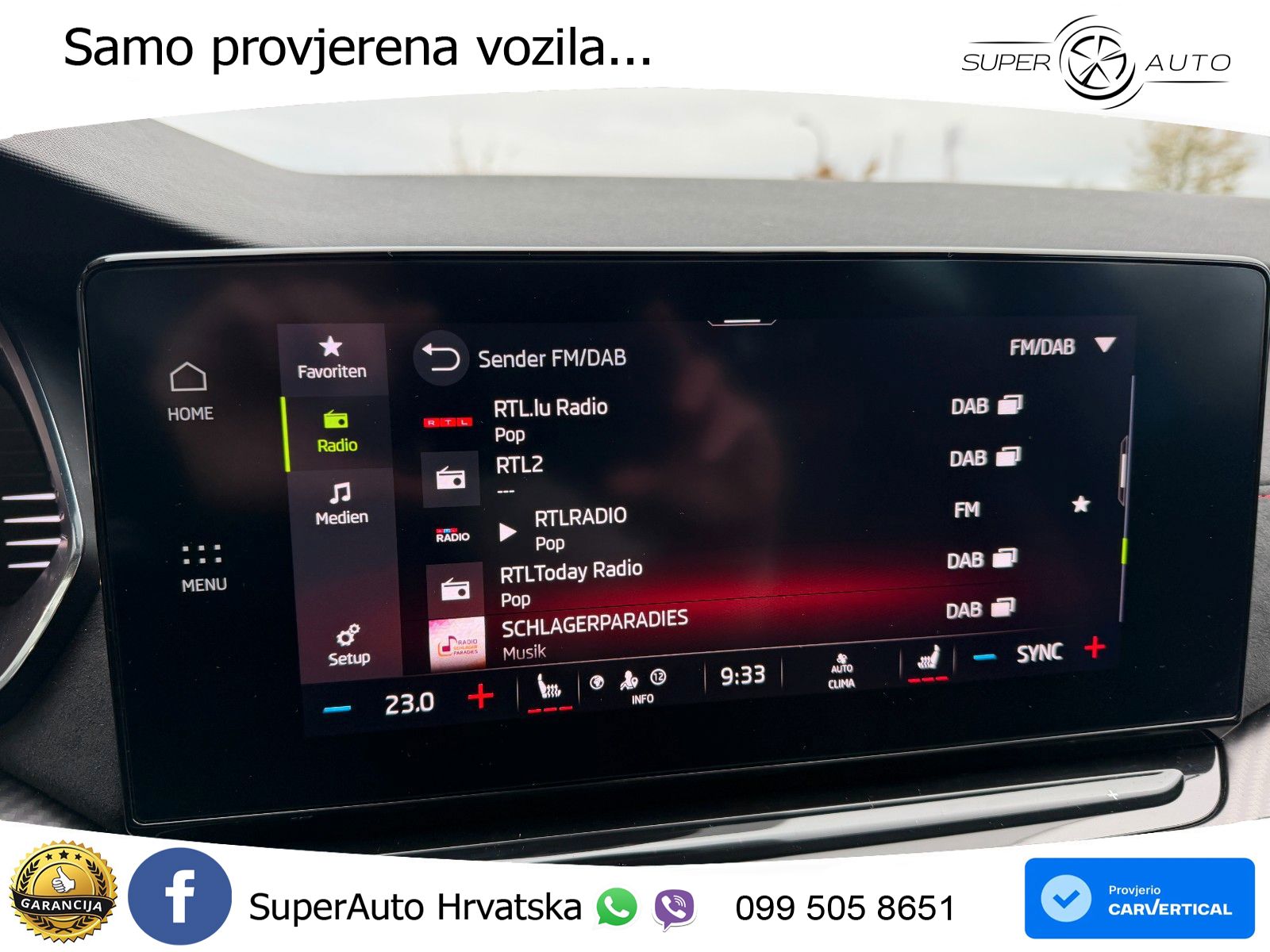 Škoda Octavia Combi RS 2.0 TDI (200 KS) 4x4 DSG LED+GR SJED+ACC