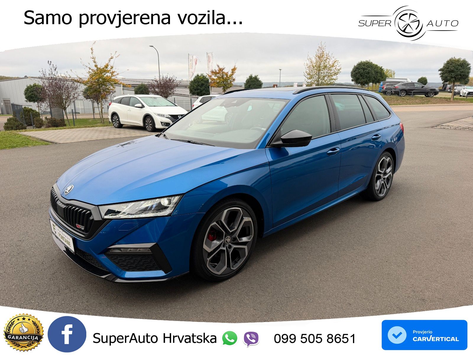 Škoda Octavia Combi RS 2.0 TDI (200 KS) 4x4 DSG LED+GR SJED+ACC