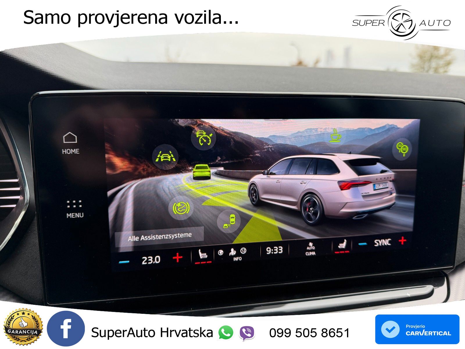 Škoda Octavia Combi RS 2.0 TDI (200 KS) 4x4 DSG LED+GR SJED+ACC