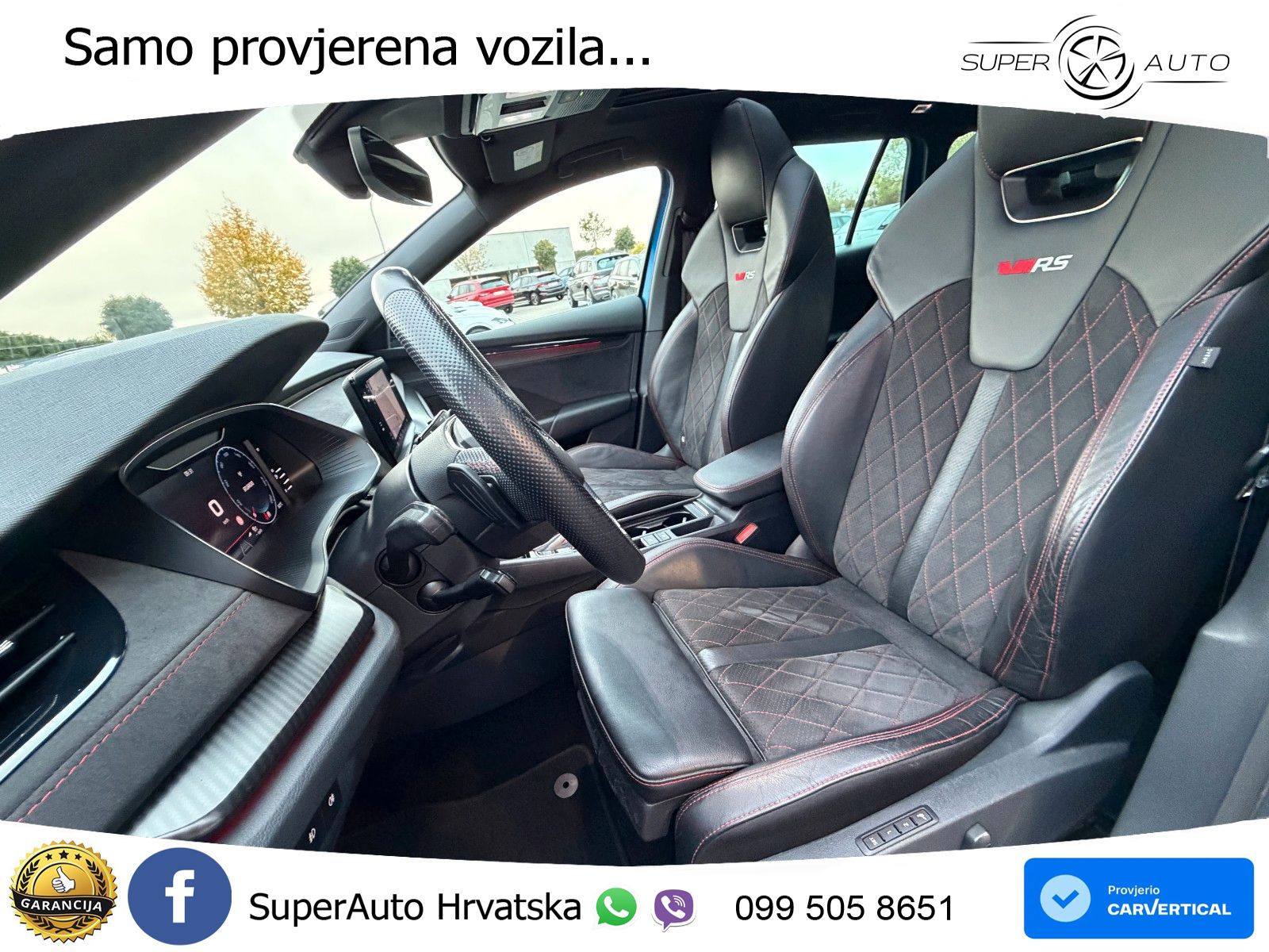 Škoda Octavia Combi RS 2.0 TDI (200 KS) 4x4 DSG LED+GR SJED+ACC