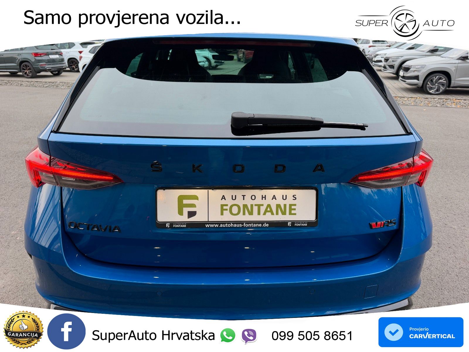 Škoda Octavia Combi RS 2.0 TDI (200 KS) 4x4 DSG LED+GR SJED+ACC