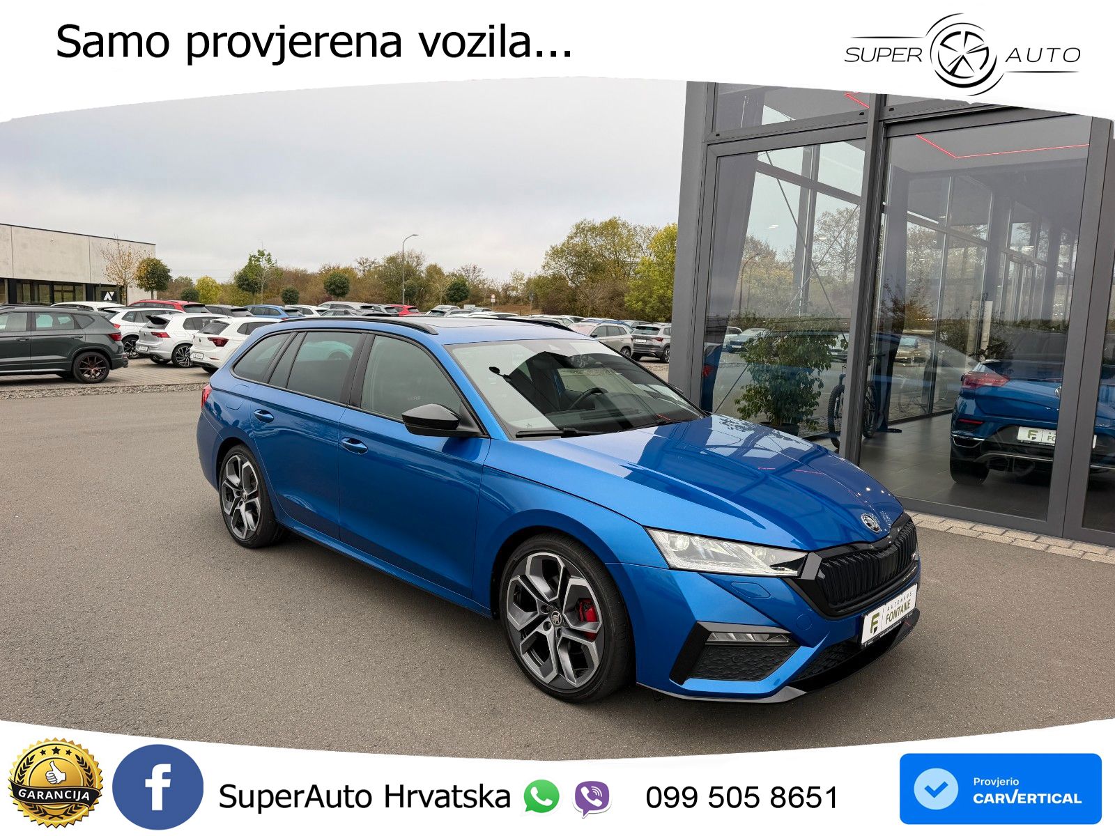 Škoda Octavia Combi RS 2.0 TDI (200 KS) 4x4 DSG LED+GR SJED+ACC