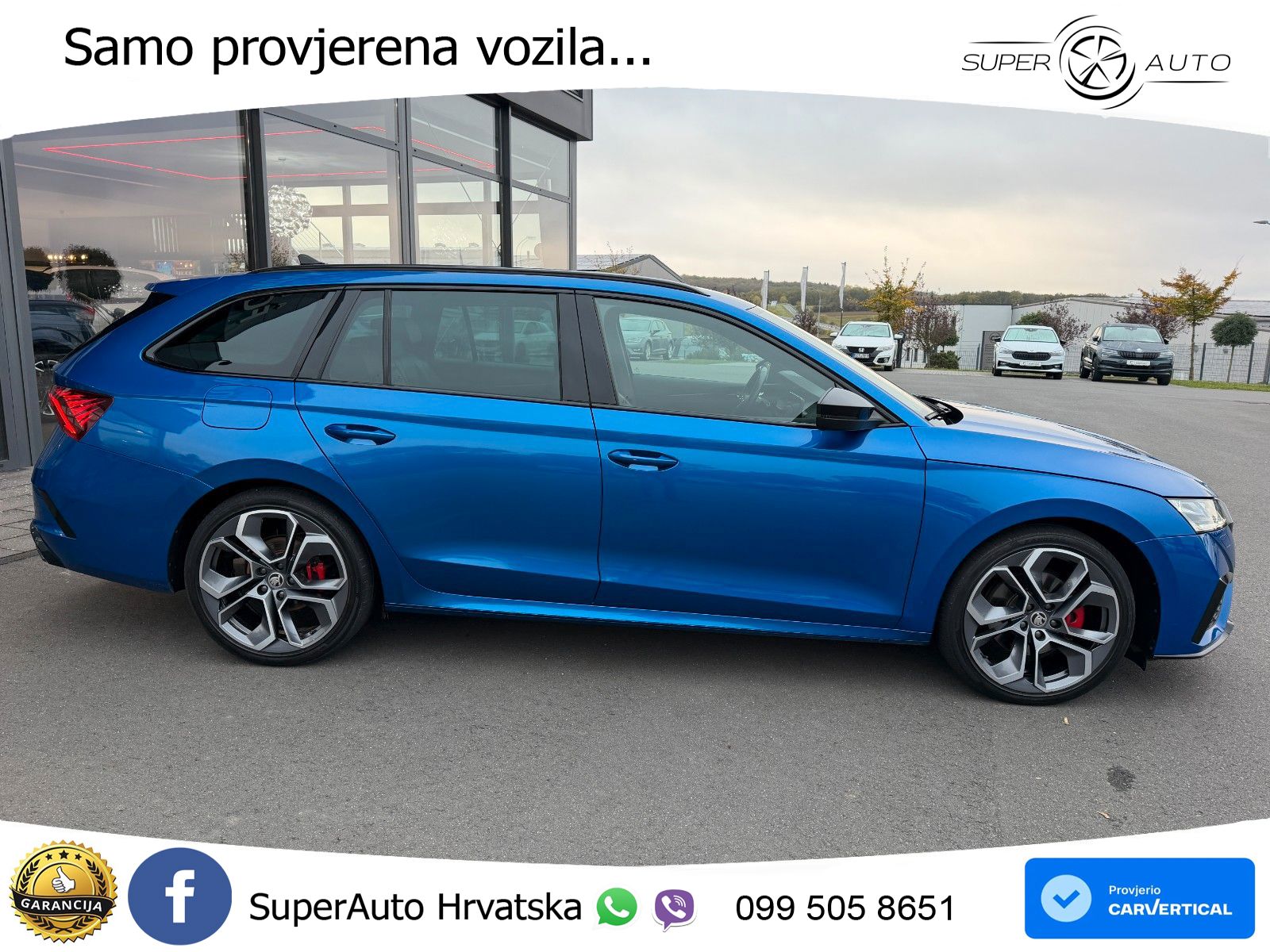 Škoda Octavia Combi RS 2.0 TDI (200 KS) 4x4 DSG LED+GR SJED+ACC