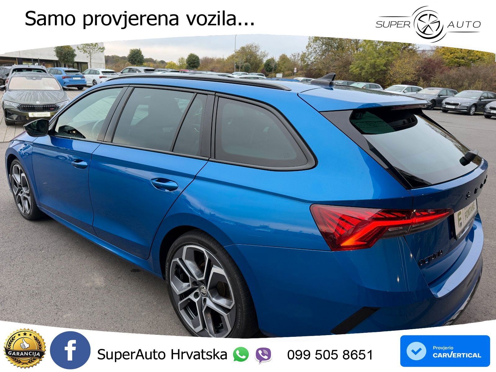 Škoda Octavia Combi RS 2.0 TDI (200 KS) 4x4 DSG LED+GR SJED+ACC