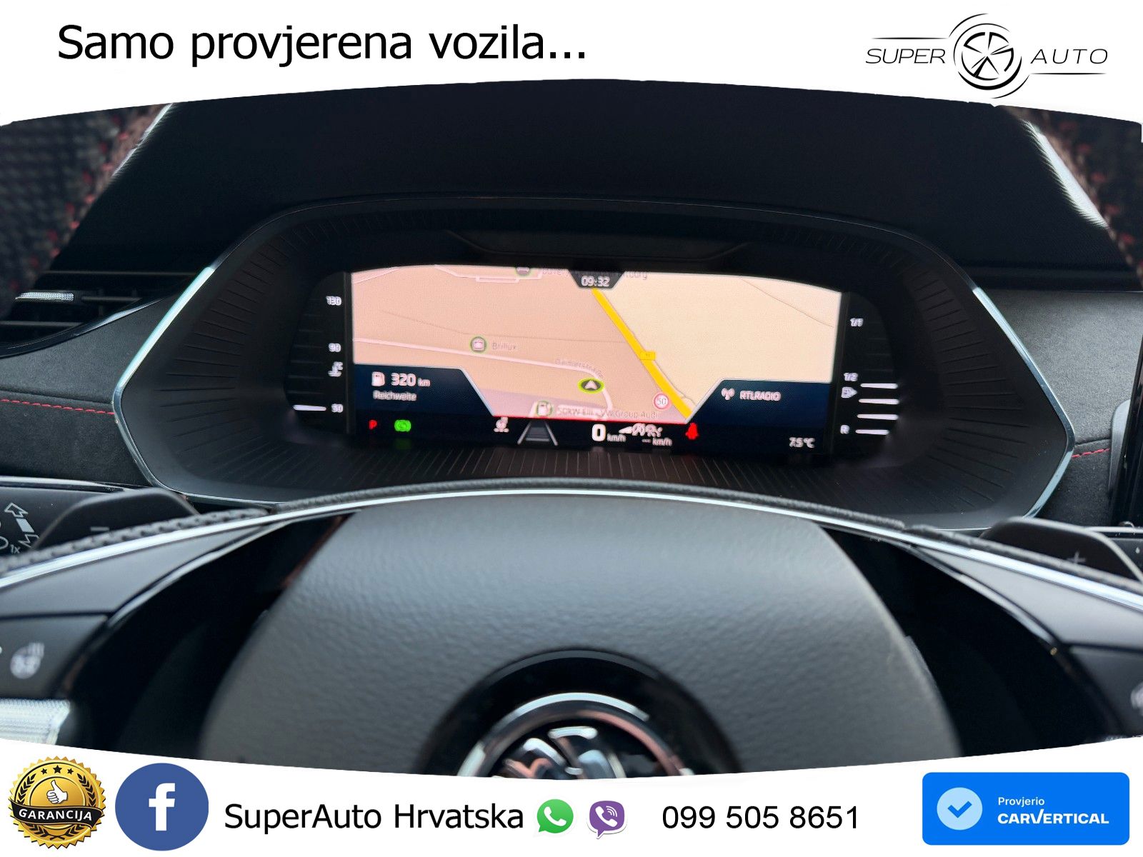 Škoda Octavia Combi RS 2.0 TDI (200 KS) 4x4 DSG LED+GR SJED+ACC