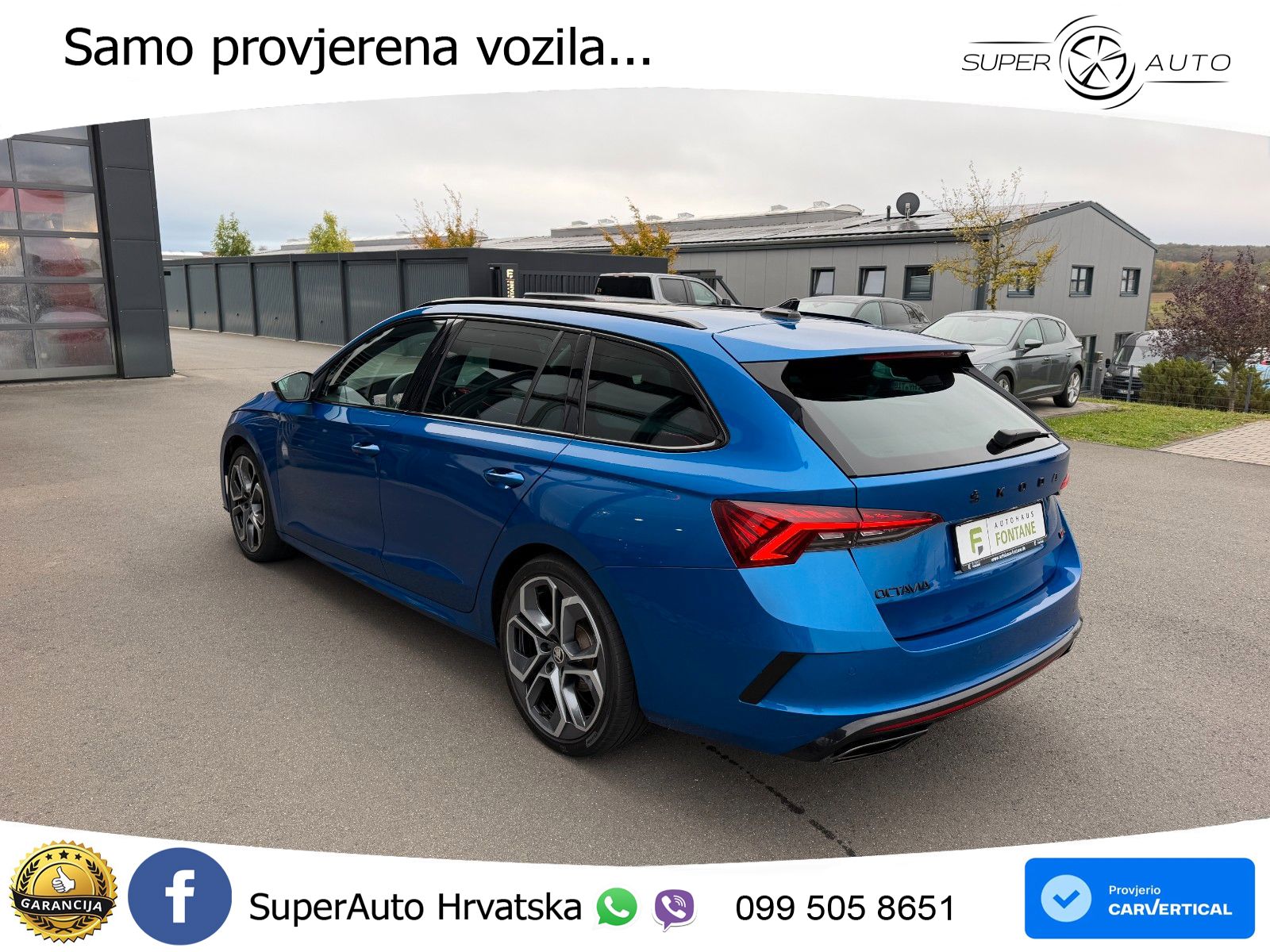 Škoda Octavia Combi RS 2.0 TDI (200 KS) 4x4 DSG LED+GR SJED+ACC