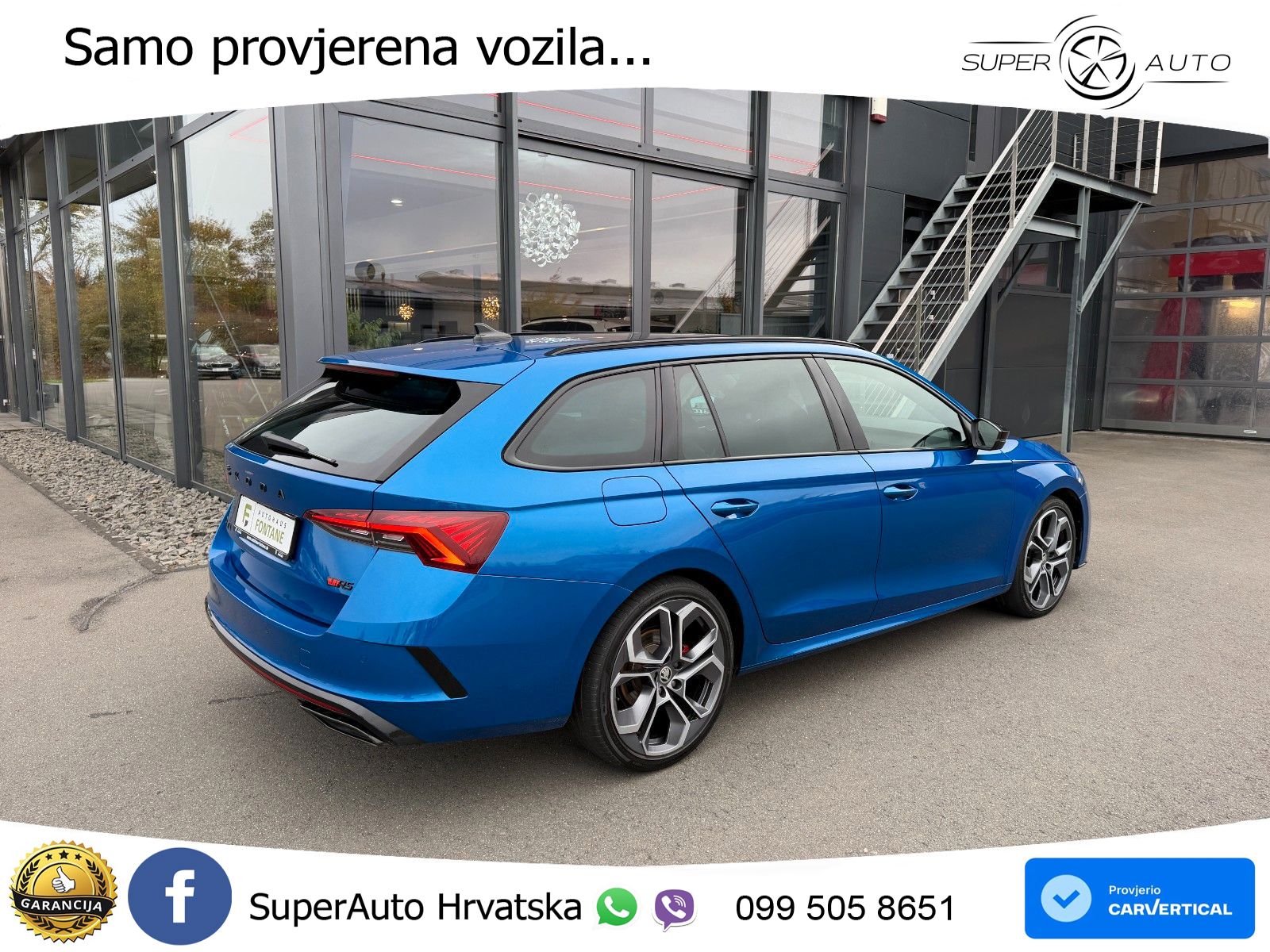 Škoda Octavia Combi RS 2.0 TDI (200 KS) 4x4 DSG LED+GR SJED+ACC