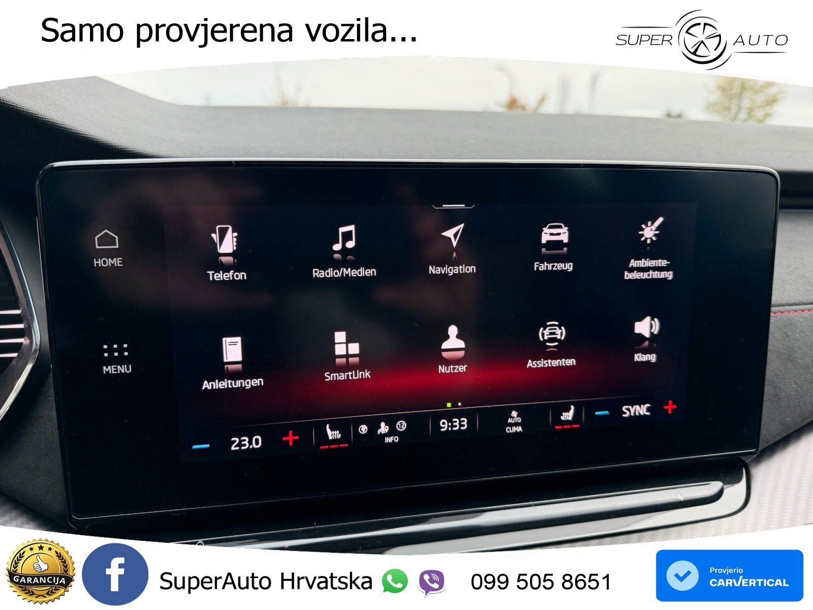 Škoda Octavia Combi RS 2.0 TDI (200 KS) 4x4 DSG LED+GR SJED+ACC