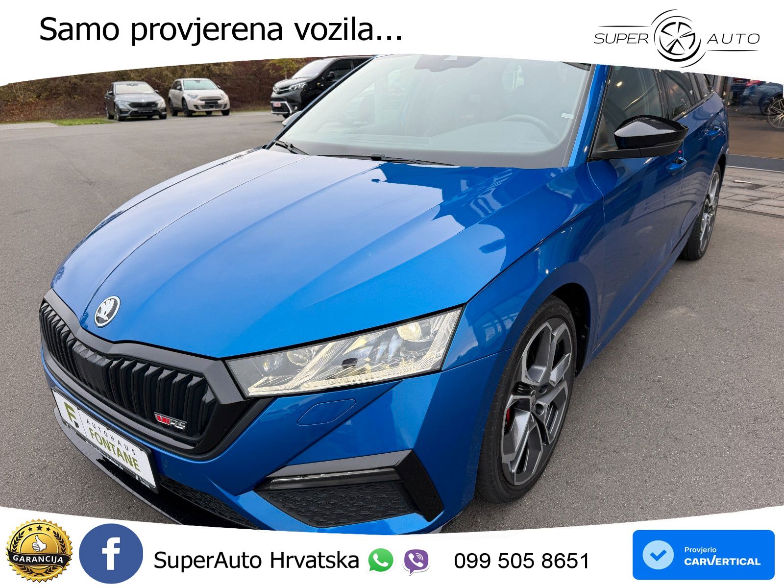 Škoda Octavia Combi RS 2.0 TDI (200 KS) 4x4 DSG LED+GR SJED+ACC