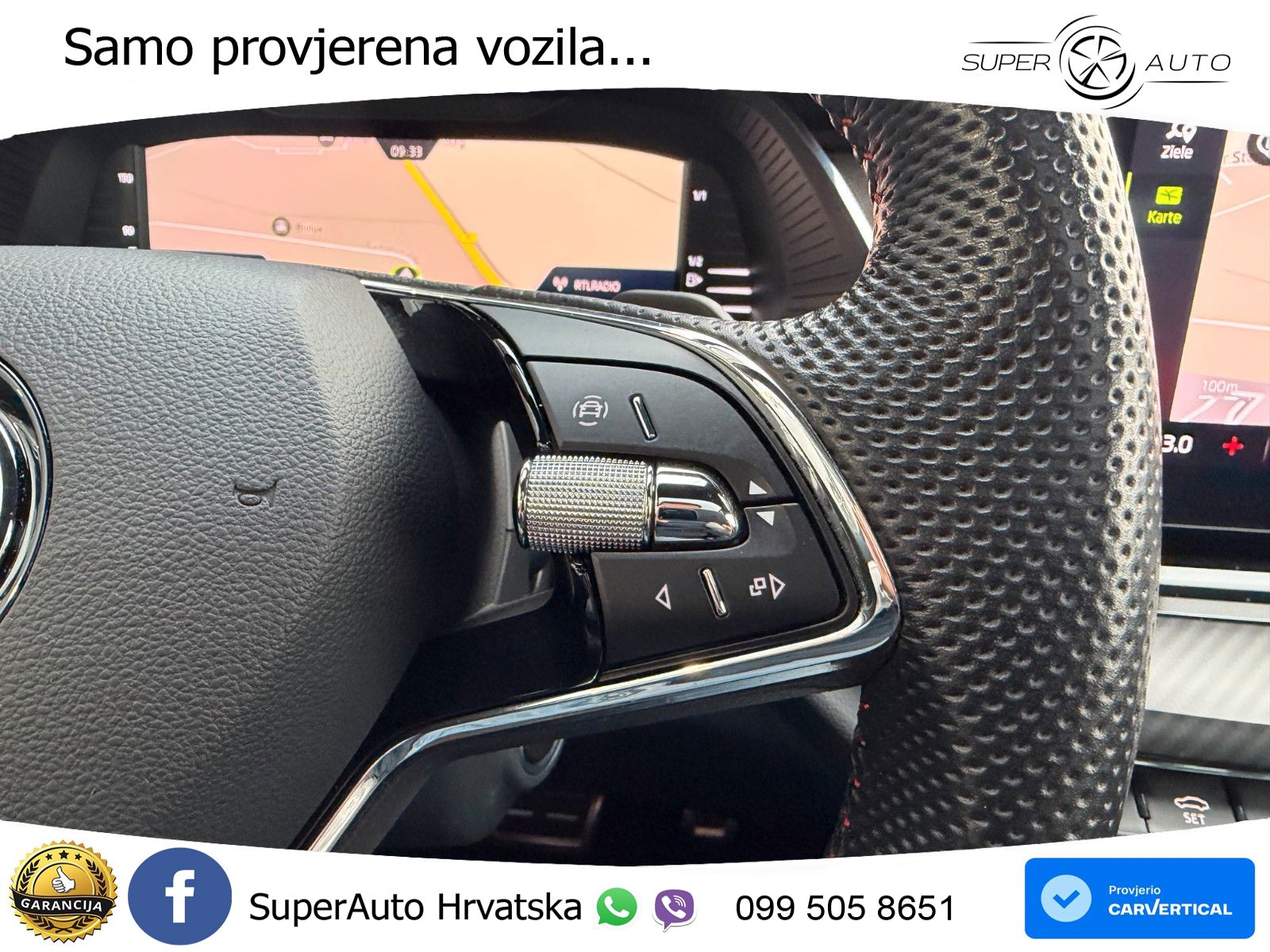 Škoda Octavia Combi RS 2.0 TDI (200 KS) 4x4 DSG LED+GR SJED+ACC