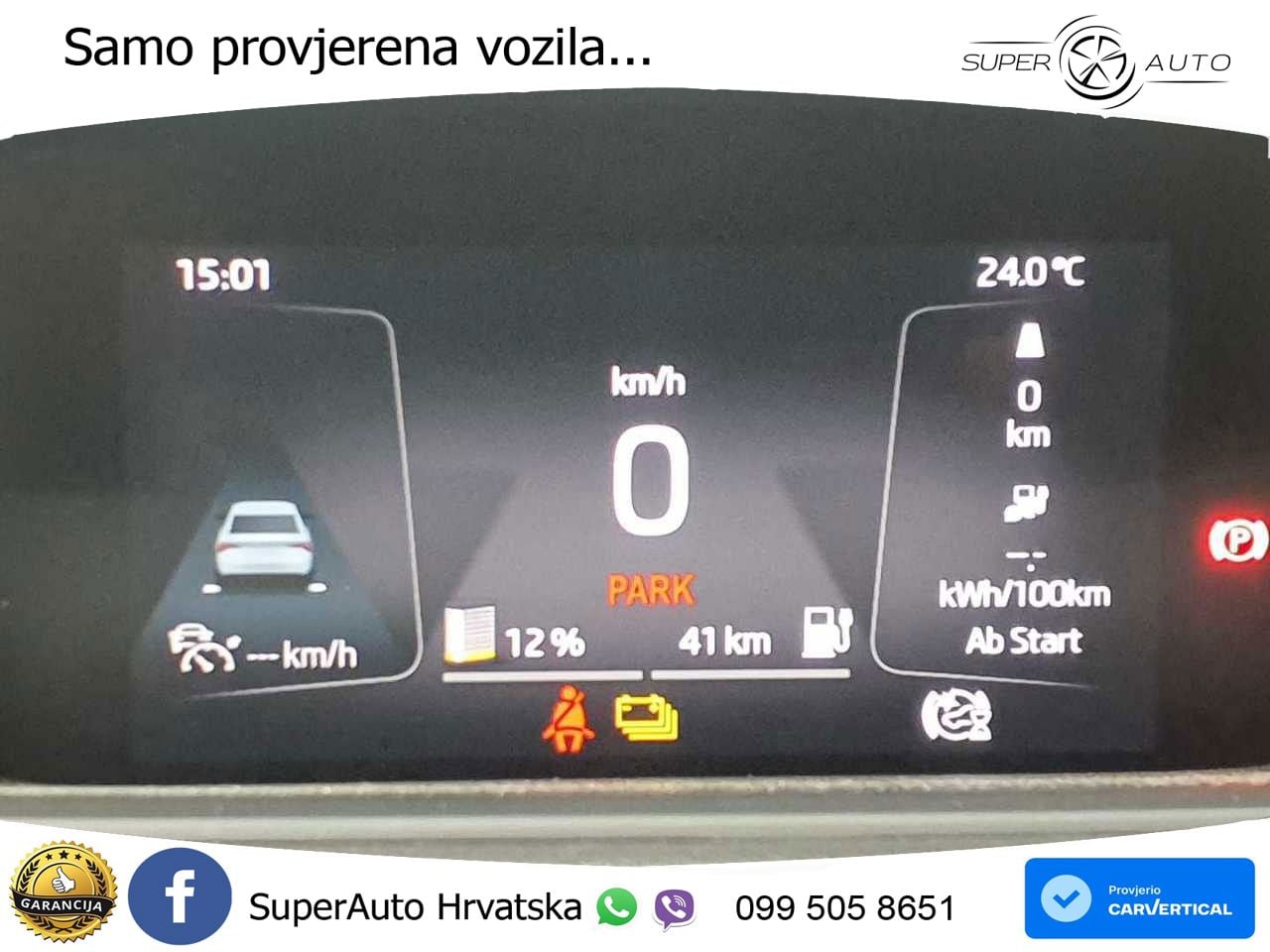 Škoda Enyaq iV 80x 82 kWh (265 KS) AWD SportLine LED+GR SJED+ACC