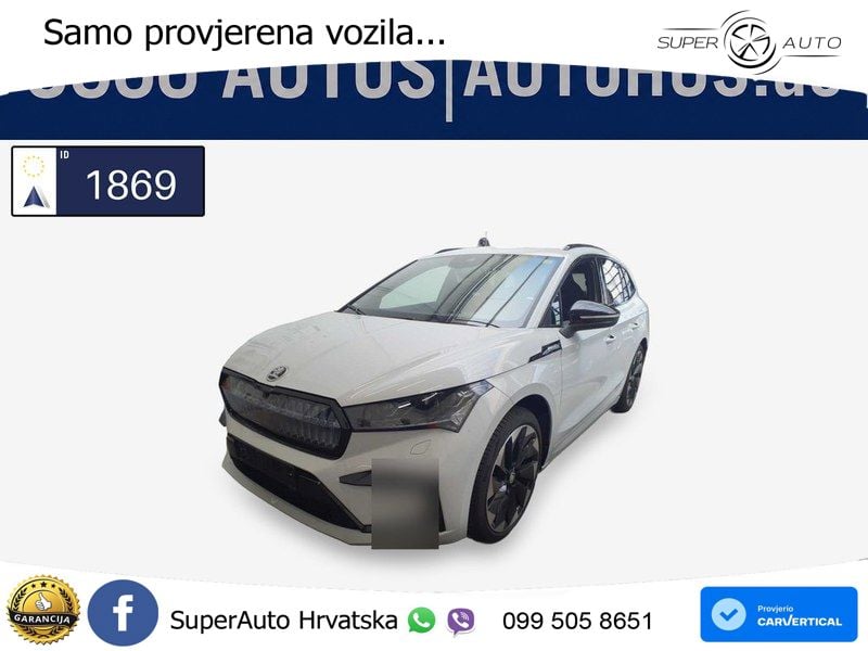 Škoda Enyaq iV 80x 82 kWh (265 KS) AWD SportLine LED+GR SJED+ACC