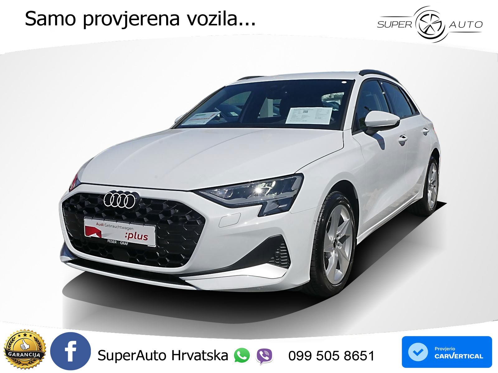 Audi A3 30 TDI (116 KS) advanced LED+GR SJED+ACC
