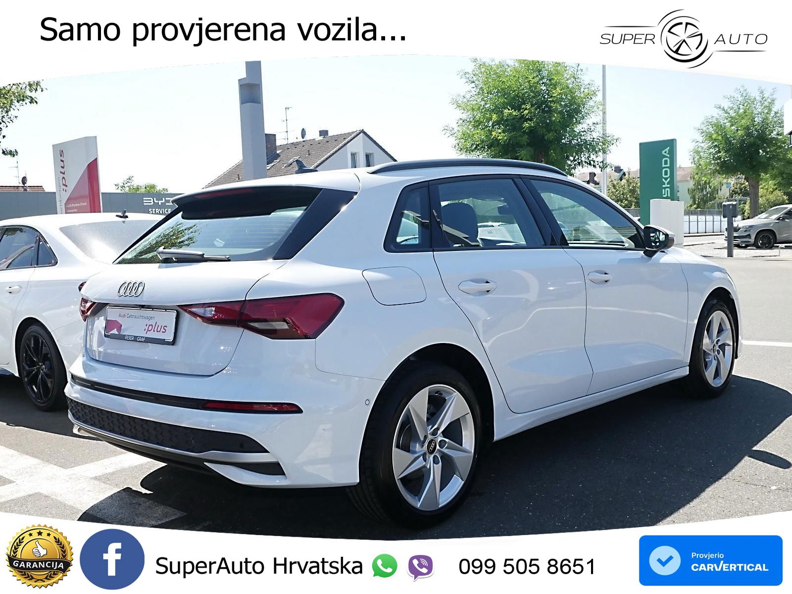Audi A3 30 TDI (116 KS) advanced LED+GR SJED+ACC