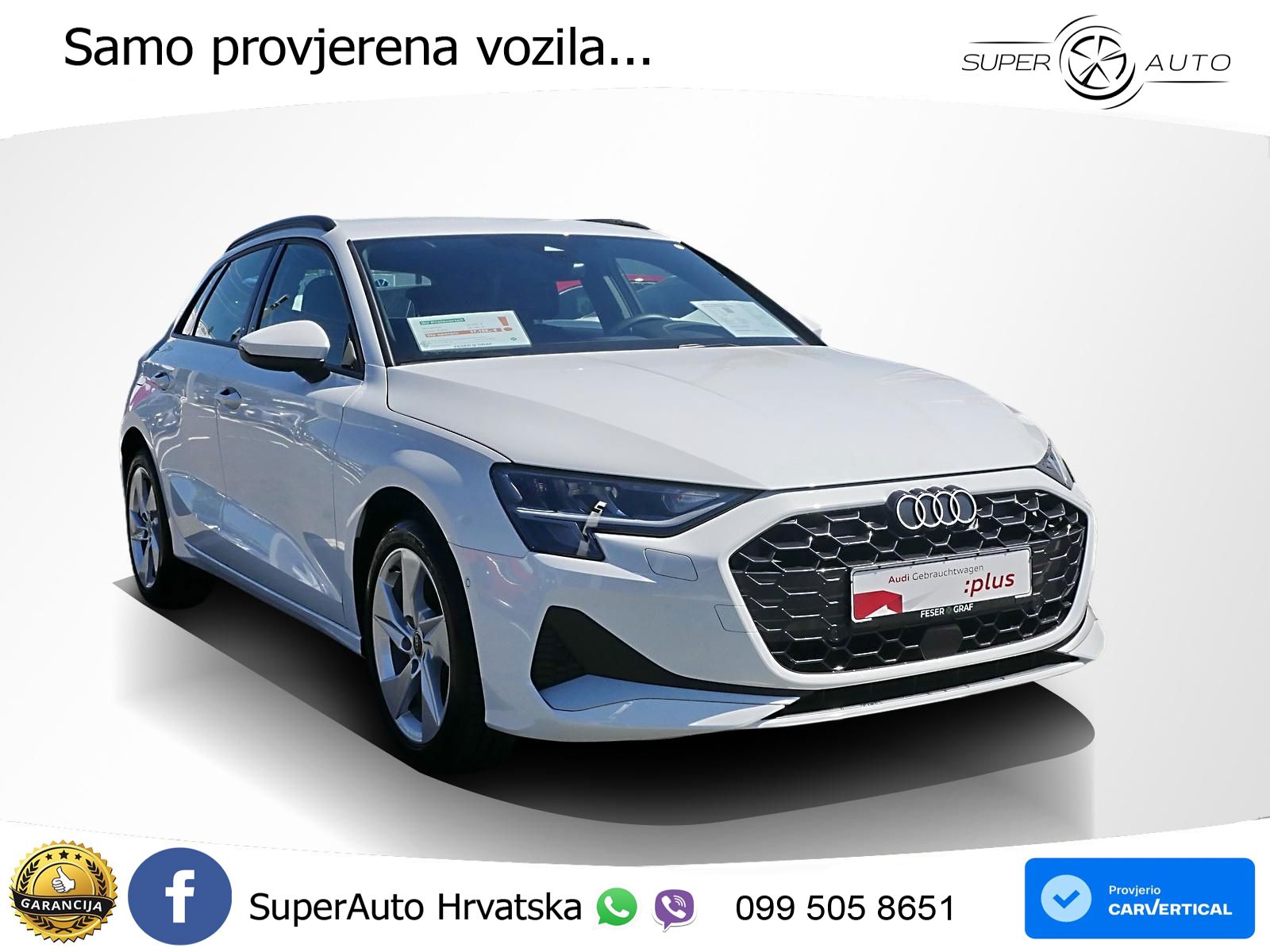 Audi A3 30 TDI (116 KS) advanced LED+GR SJED+ACC