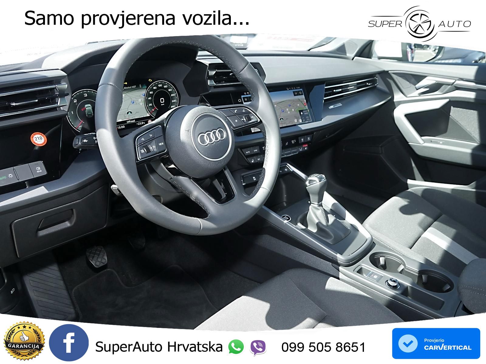 Audi A3 30 TDI (116 KS) advanced LED+GR SJED+ACC