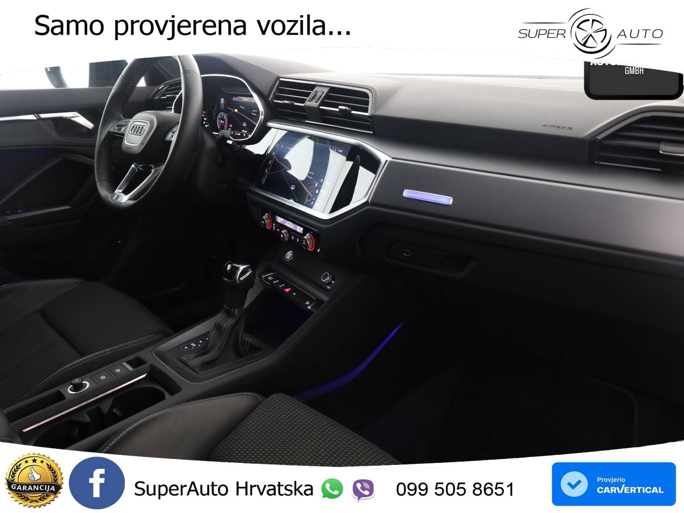 Audi Q3 35 TDI (150 KS) S tronic S line LED+GR SJED+ACC