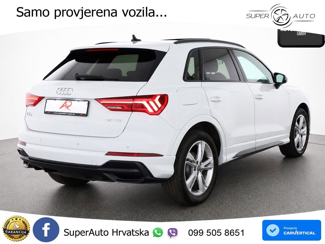 Audi Q3 35 TDI (150 KS) S tronic S line LED+GR SJED+ACC