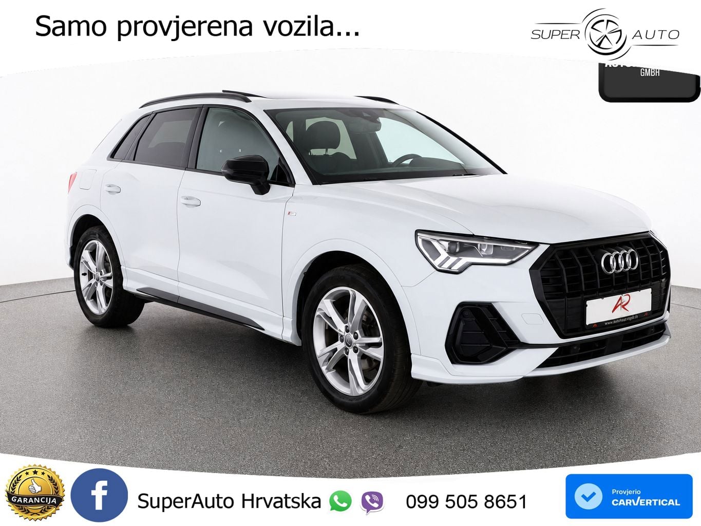 Audi Q3 35 TDI (150 KS) S tronic S line LED+GR SJED+ACC