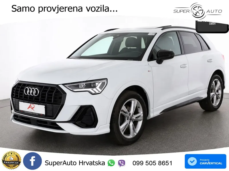 Audi Q3 35 TDI (150 KS) S tronic S line LED+GR SJED+ACC