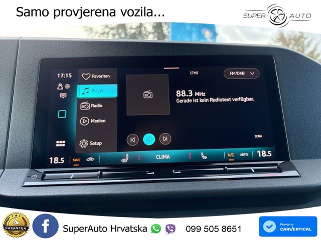 Volkswagen Caddy Maxi Cargo KACargo 90 CRD AG7 122 KS