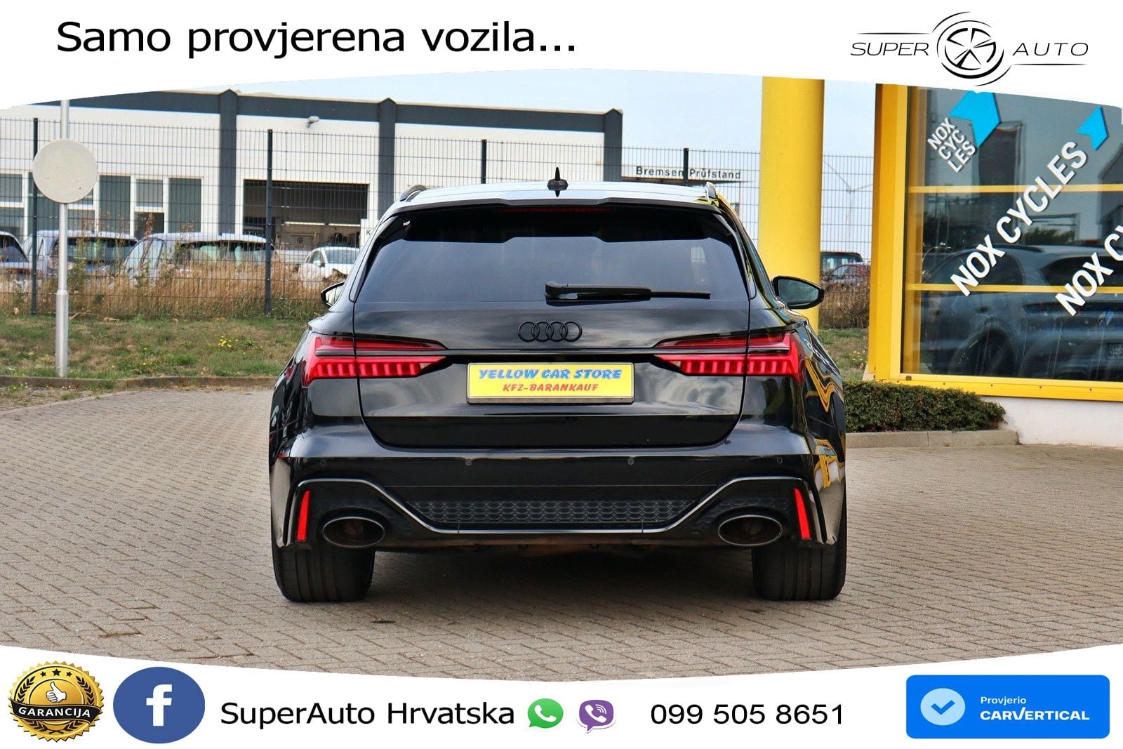 Audi RS6 Avant 4.0 TFSI V8 performance (630 KS)  quattro tiptronic ACC+HEAD+4xGR SJED+360+PANO