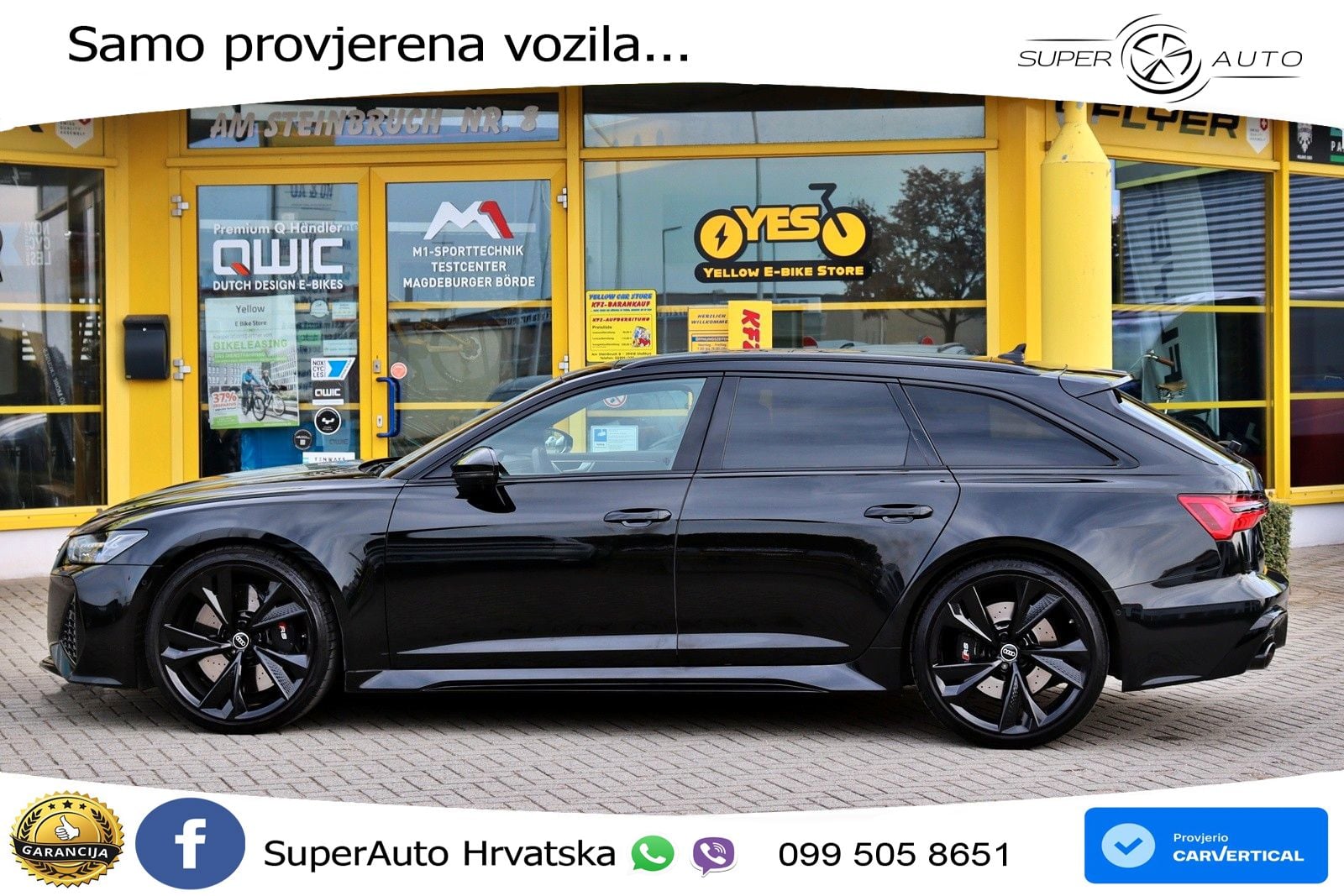 Audi RS6 Avant 4.0 TFSI V8 performance (630 KS)  quattro tiptronic ACC+HEAD+4xGR SJED+360+PANO