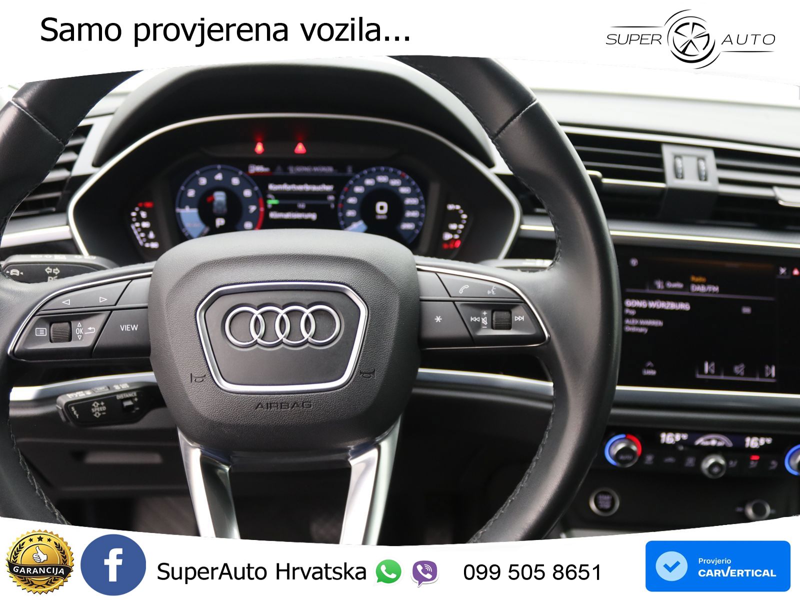 Audi Q3 35 TFSI (150 KS) S tronic advanced LED+GR SJED+ACC