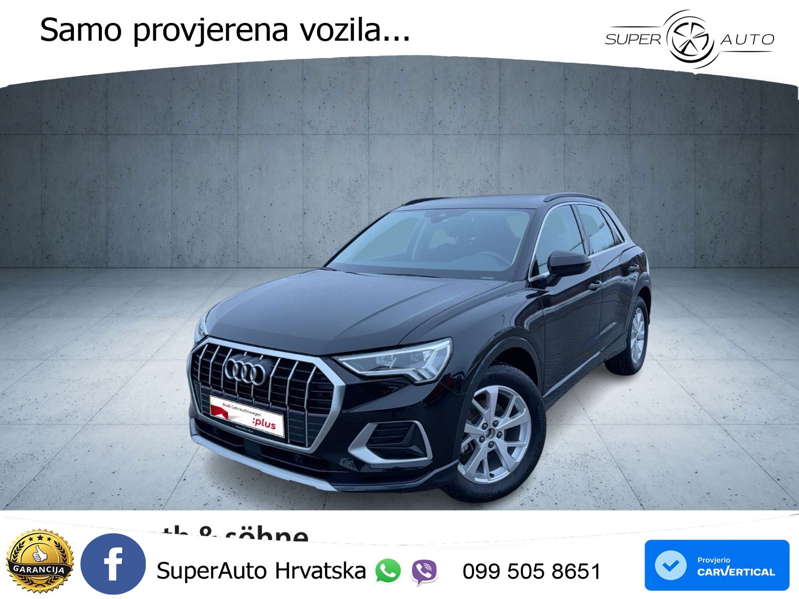 Audi Q3 35 TFSI (150 KS) S tronic advanced LED+GR SJED+ACC