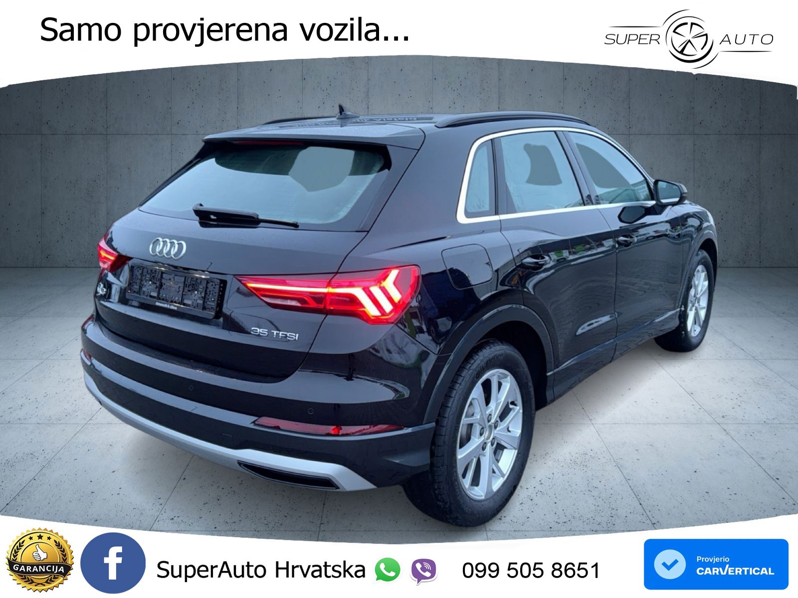 Audi Q3 35 TFSI (150 KS) S tronic advanced LED+GR SJED+ACC