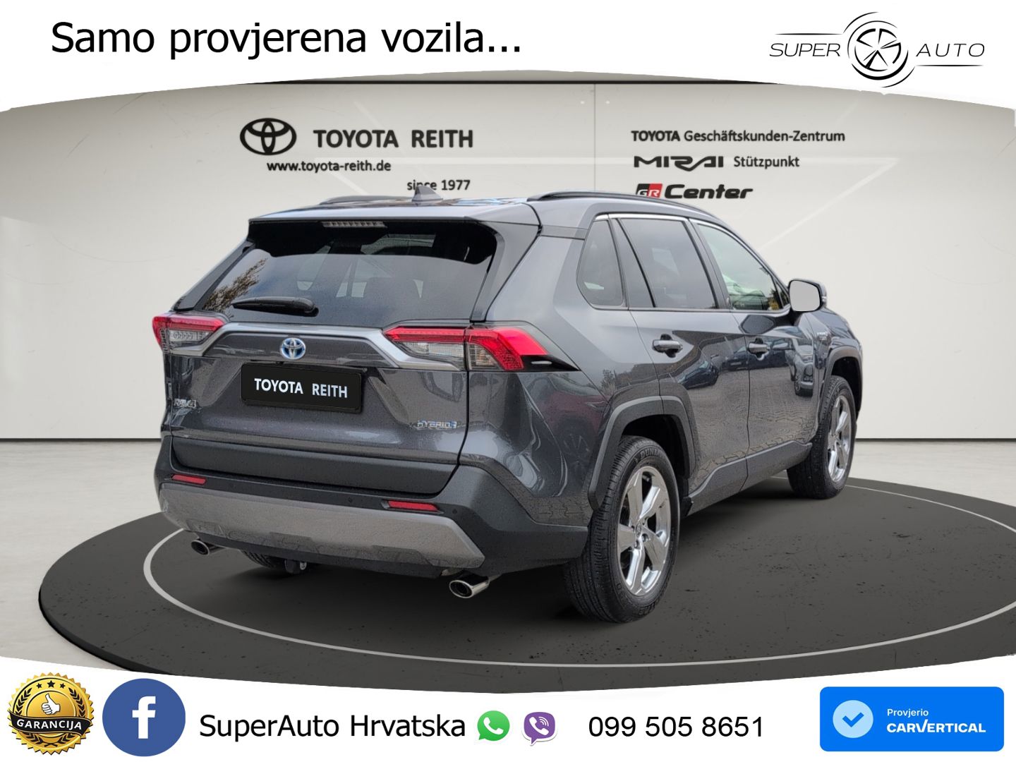 Toyota RAV4 2.5 (218 KS) Hybrid e-CVT LED+GR SJED+ACC