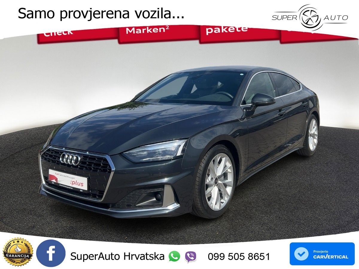 Audi A5 Sportback  40 TFSI (204 KS) S tronic advanced