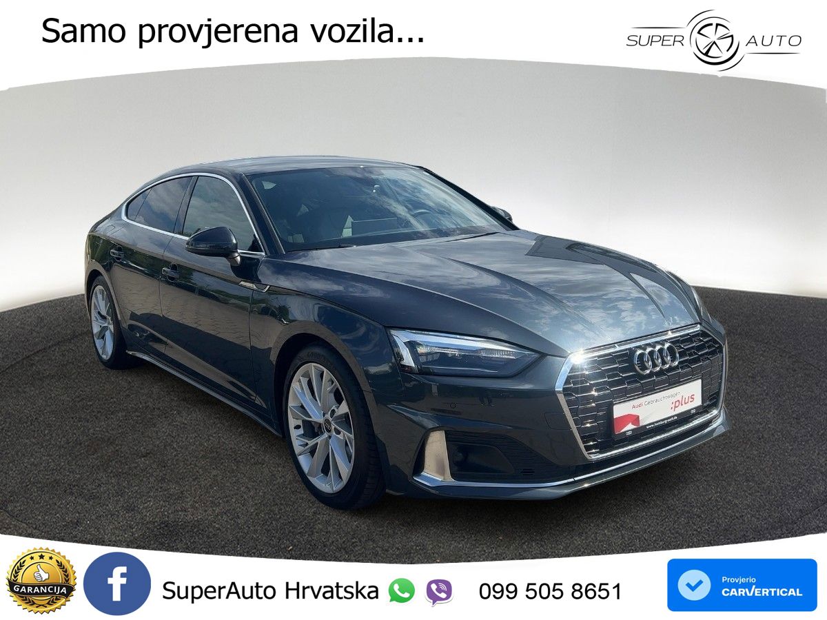 Audi A5 Sportback  40 TFSI (204 KS) S tronic advanced