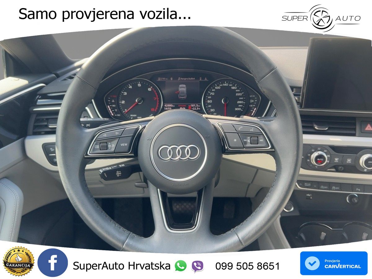 Audi A5 Sportback  40 TFSI (204 KS) S tronic advanced