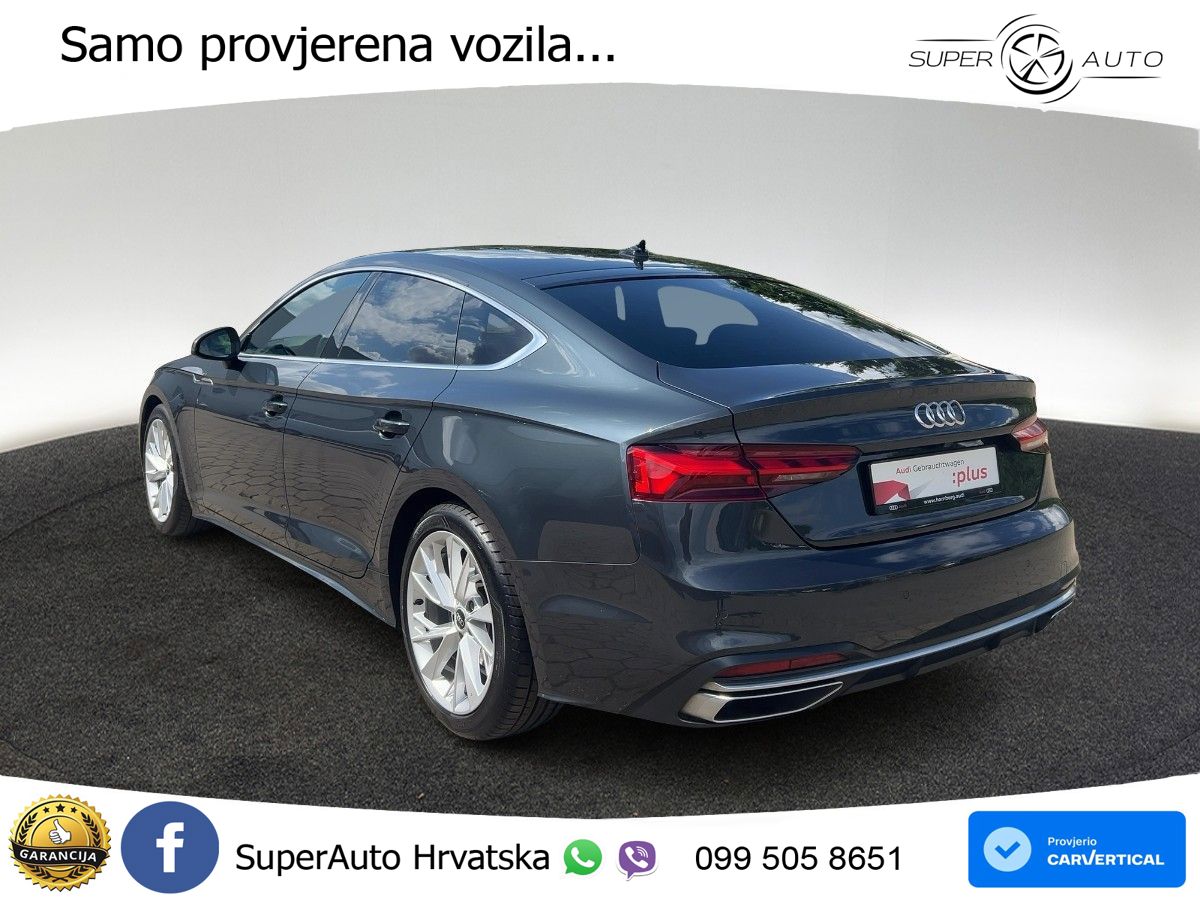 Audi A5 Sportback  40 TFSI (204 KS) S tronic advanced