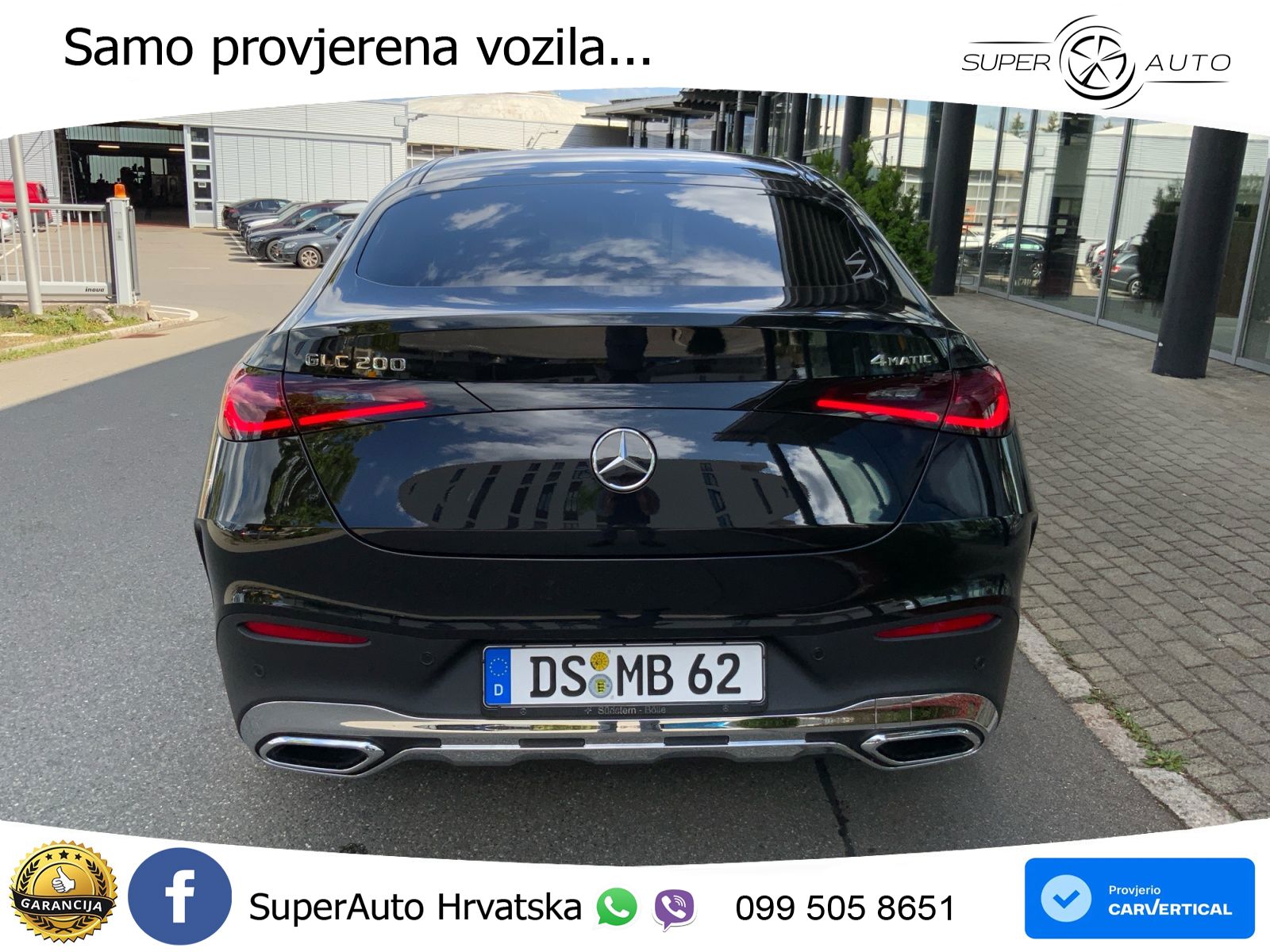 Mercedes GLC Coupe 200 (204 KS) 4MATIC 9G-TRONIC AMG LED+GR SJED+ACC