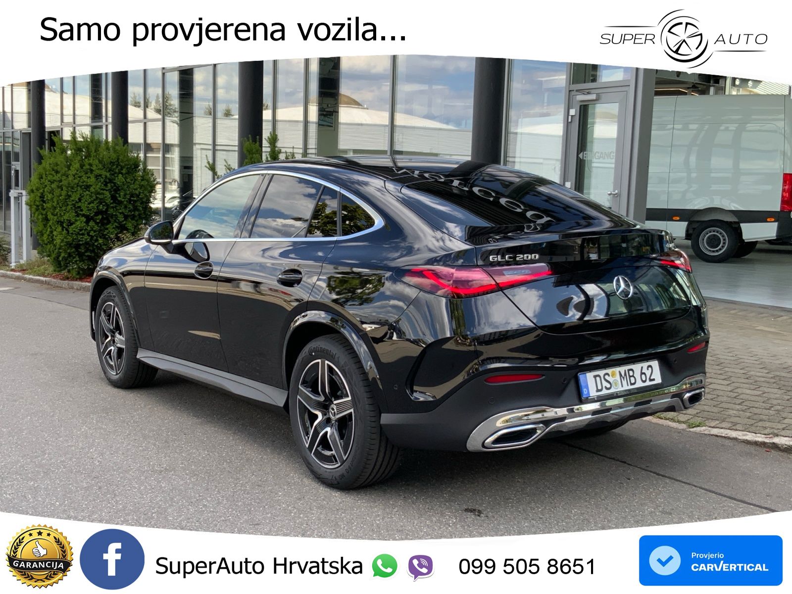 Mercedes GLC Coupe 200 (204 KS) 4MATIC 9G-TRONIC AMG LED+GR SJED+ACC