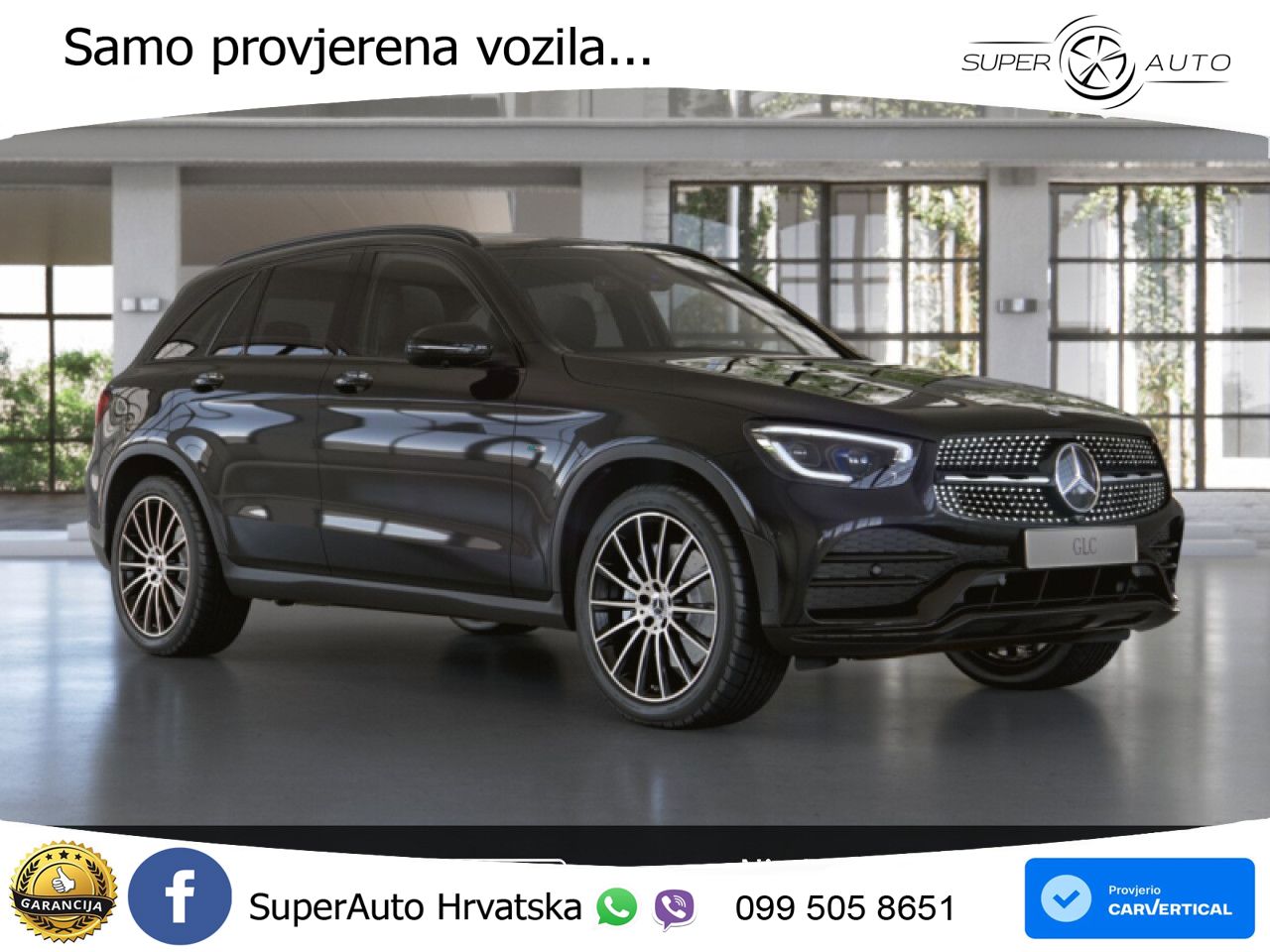 Mercedes GLC 300e (320 KS) 4MATIC 9G-TRONIC AMG ZRAČNI+ACC+GR SJED+KAM+PANO
