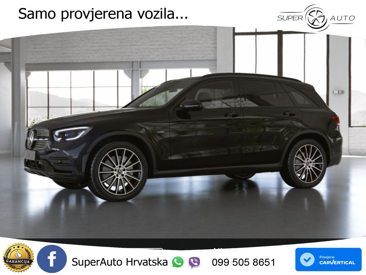 Mercedes GLC 300e (320 KS) 4MATIC 9G-TRONIC AMG ZRAČNI+ACC+GR SJED+KAM+PANO