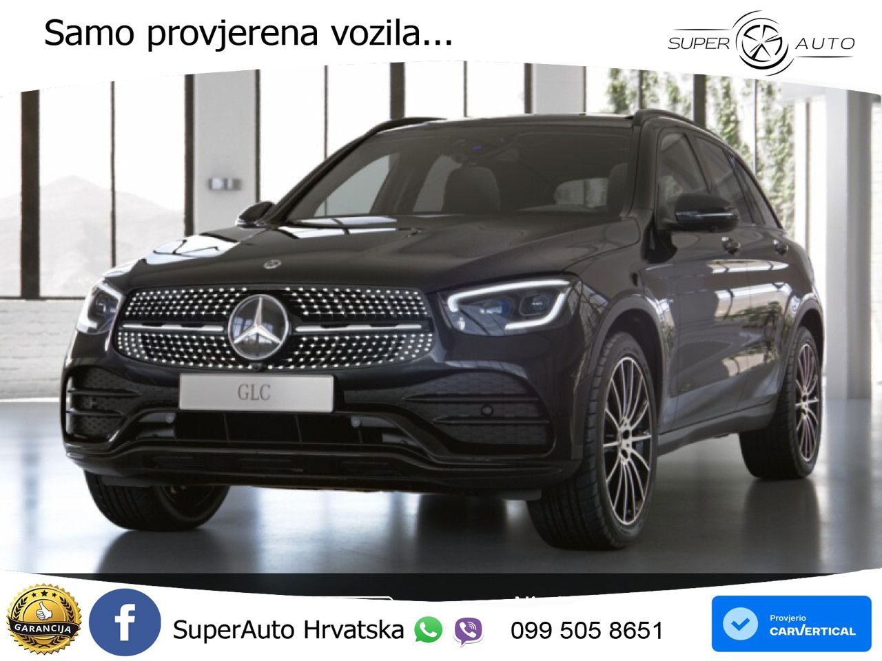 Mercedes GLC 300e (320 KS) 4MATIC 9G-TRONIC AMG ZRAČNI+ACC+GR SJED+KAM+PANO
