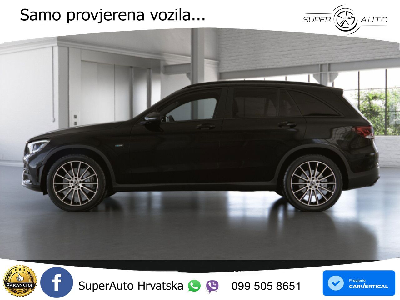 Mercedes GLC 300e (320 KS) 4MATIC 9G-TRONIC AMG ZRAČNI+ACC+GR SJED+KAM+PANO