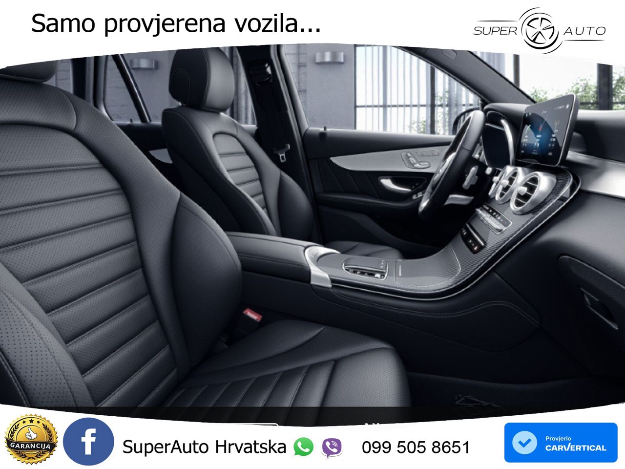 Mercedes GLC 300e (320 KS) 4MATIC 9G-TRONIC AMG ZRAČNI+ACC+GR SJED+KAM+PANO