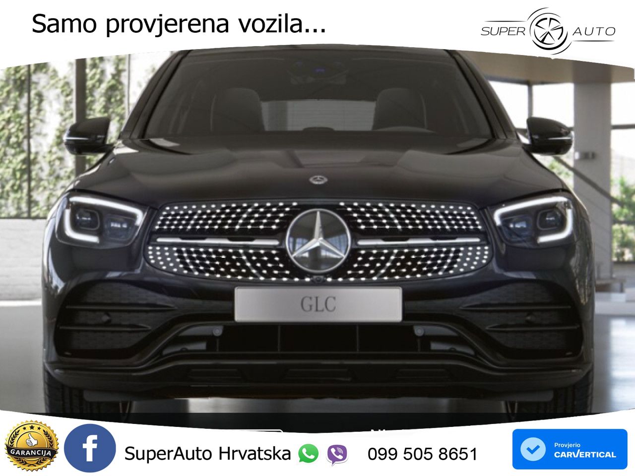 Mercedes GLC 300e (320 KS) 4MATIC 9G-TRONIC AMG ZRAČNI+ACC+GR SJED+KAM+PANO