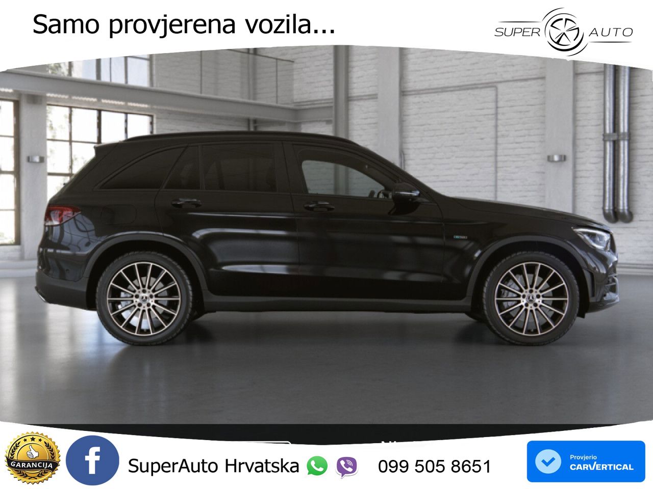 Mercedes GLC 300e (320 KS) 4MATIC 9G-TRONIC AMG ZRAČNI+ACC+GR SJED+KAM+PANO